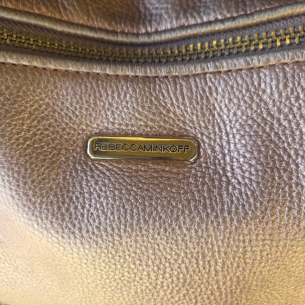 Rebecca Minkoff Gold Cupid Satchel - Picture 5 of 16
